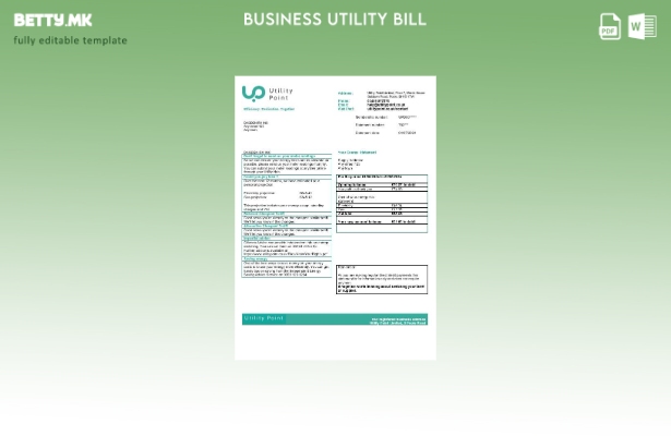Бизнис сметка за комунални услуги на Обединетото Кралство Utility Point